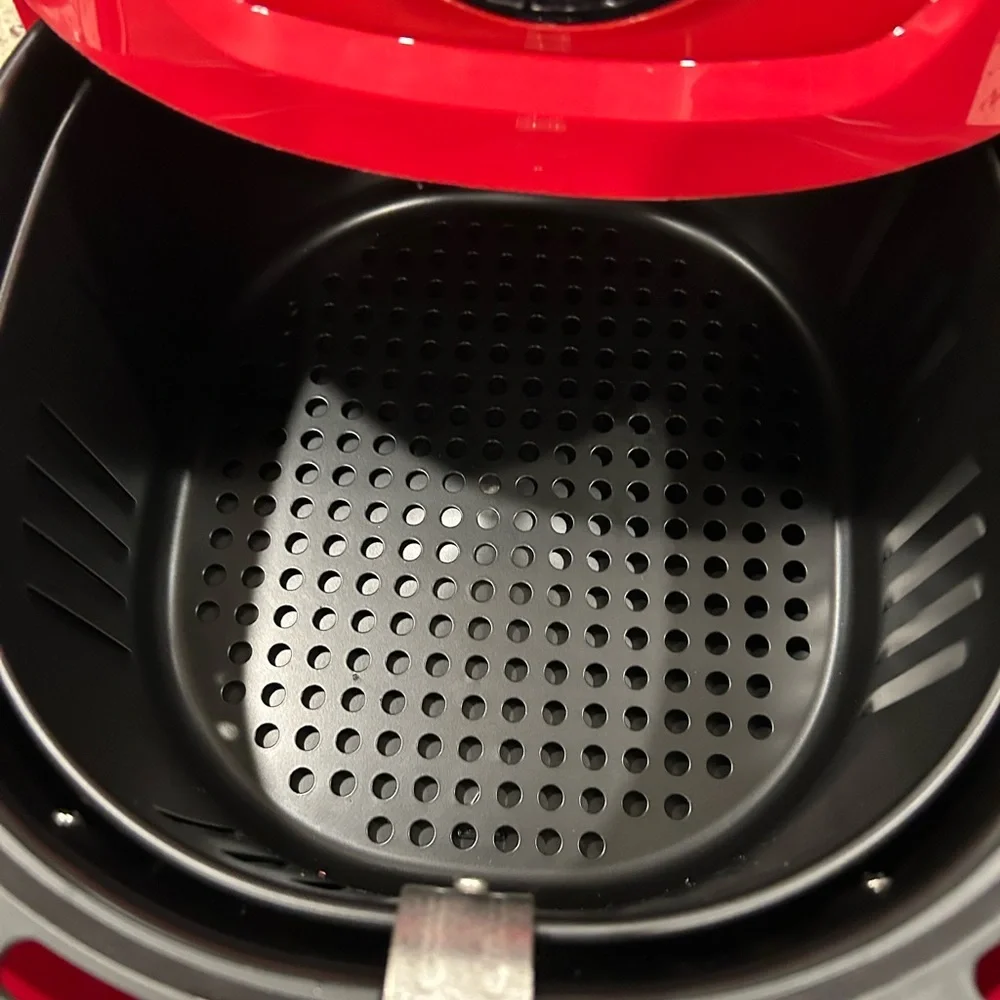 Go Wise Digital Air Fryer 5 Quart Red